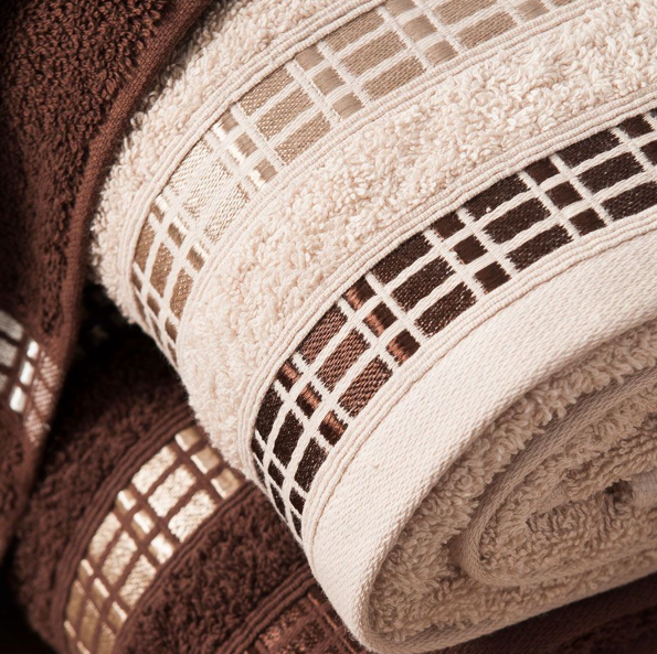 ręcznik luxury bordowy