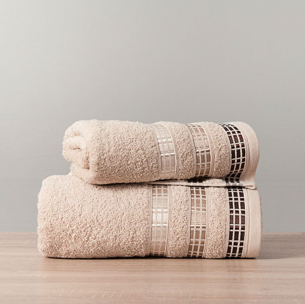 ręcznik luxury bordowy