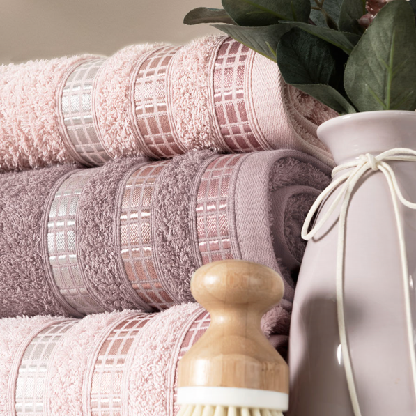 ręcznik luxury bordowy