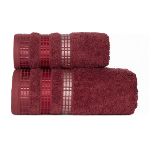 ręcznik luxury bordowy